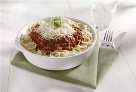deli meal spaghetti bolognaise 4x550gr