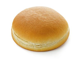 Pastridor hamburger bun natuur 48x85gr (20380000)