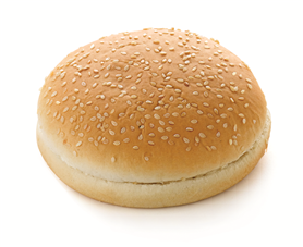 pastridor hamburger bun sesam12cm 24x89gr (20360005)