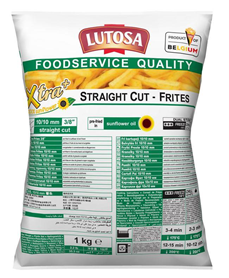 Lutosa frieten diepvries 1kg 10mm