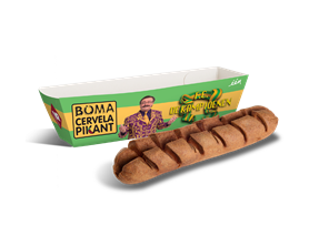 Van Reusel Boma cervela pikant 24x140gr