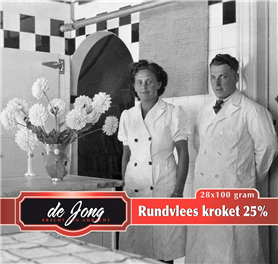 de jong rundsvleesbitterbal 65x30gr
