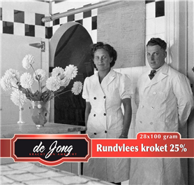 de jong bitterbal rundvlees 65x30gr