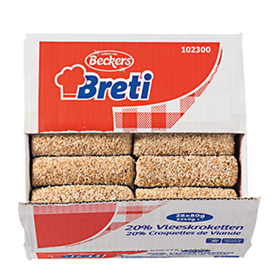 Beckers vleeskroket breti 28x80gr 20%