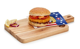 Van Reusel crunchy burger mad roosters 24x85gr