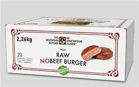 VEGETARIAN BUTCHER RAW NOBEEF BURGER 2,26KG