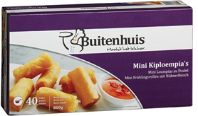 Buitenhuis mini kiploempia 40x20 gram