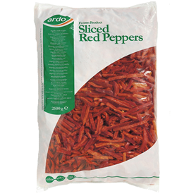 Ardo paprikareepjes rood 2.5kg