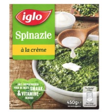 IGLO SPINAZIE CREME 8X450GR