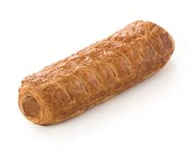 Pastridor worstenbroodje gevogelte halal 48x160gr (2352)