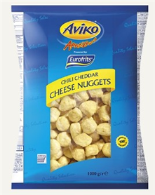Aviko chili cheddar cheese nuggets 1kg