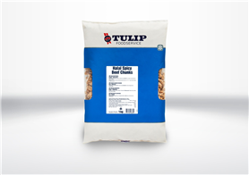 tulip halal spicy beef chunks 1kg