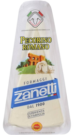 Zanetti pecorino romano 1/16