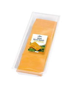 Real irish cheddar gesneden vers 500g