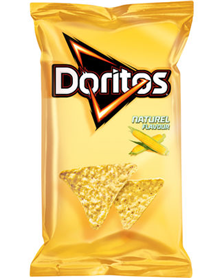 Doritos chips naturel 20x185g