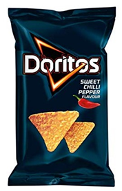 LAYS DORITOS NACHO CHEESE  TORTILLA 22X185GR