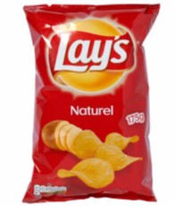 Lays chips naturel 18x175gr