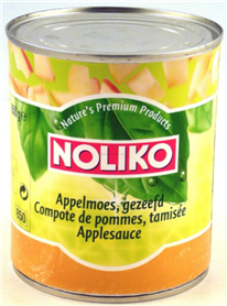 Appelmoes gezeefd Noliko 720ml