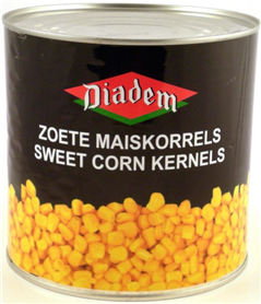 DIADEM ZOETE MAISKORRELS 3L BLIK