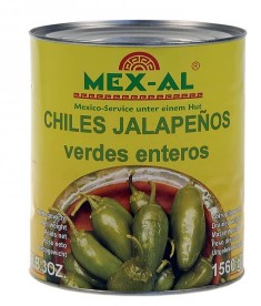 Mex-al whole jalapeno La Street Food 2.8kg
