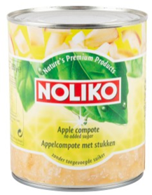 Appelcompote met stukken Noliko (12) 850gr