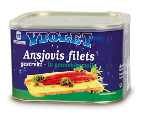 VIOLET ANSJOVIS REEPJES BLIK 800GR