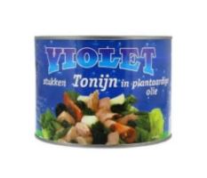 violet tonijn in olie 1705gr