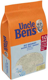 UNCLE BENS BASMATI RIJST 5 KG