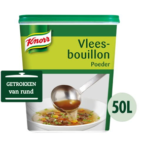 KNORR VLEESBOUILLON AUTHENTIQUE POEDER 1 KG