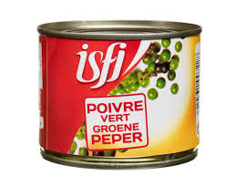 isfi peper bolletjes groen in blik 100gr (170gr)