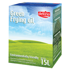delizio green frying oil 15l