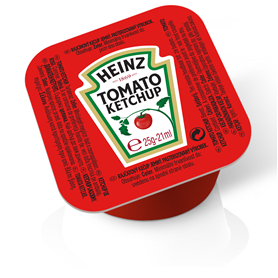 HEINZ TOMATEN KETCHUP DIP 100 X 25  GR