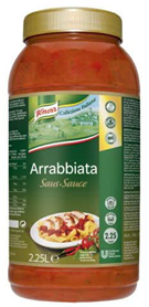 knorr arrabbiata tomatensaus 2.25 l