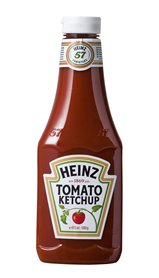 HEINZ TOMATENKETCHUP 875 ML 1 KG TUBE