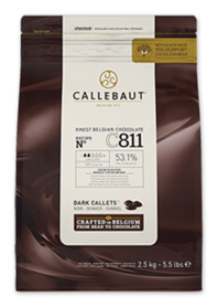 callebaut chocolade pastilles fondant 2.5kg