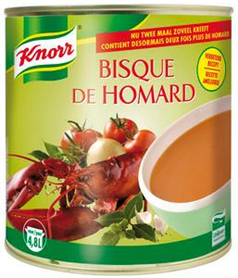 KNORR BISQUE D HOMARD 2.4 KG BLIK