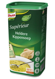 knorr kippensoep helder superieur 1.44kg