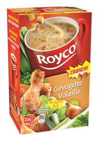 ROYCO CRUNCHY GEVOGELTE VELOUTE  20 ST