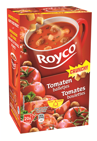 ROYCO CRUNCHY TOMATEN MET BALLETJES 20 ST