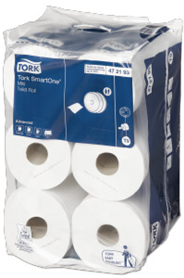 TORK TOILETPAPIER SMARTONE MINI 2L 12 ROL(472193)(T9)