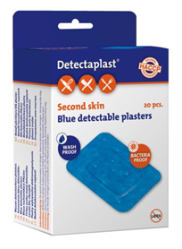 detectaplast second skin 5x7cm 20st