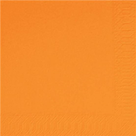 DUNI SERVETTEN ORANJE/MANDARIN 2L 33/33 125 ST