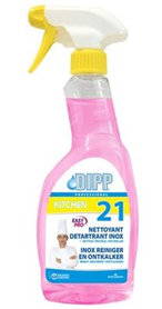 DIPP 21 INOXREINIGER EN ONTKALKER 500ML SPRAY