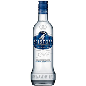 Eristoff vodka 37.5° 1l