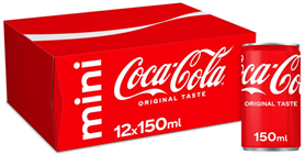 COCA COLA BLIK 15 CL X 24 ST