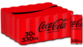 COLA ZERO BLIKJES 33 CL X 30 ST