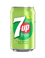 7 Up free blikjes 24x33cl